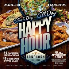 dallas happy hour specials for food and