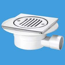 shallow shower gully trap for tiled or