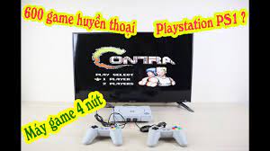 Máy chơi game 4 nút IB RS86 - 600 game huyền thoại Contra, Super mario,  Bomber man, Advanture Island - YouTube