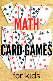 kids math card games all you need is a