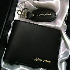 Men S Leather Wallet With Name The