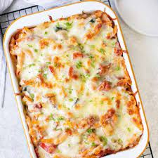 creamy vegetable pasta bake easy and