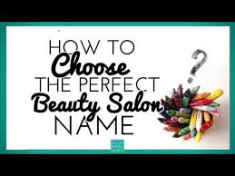 beauty salon name