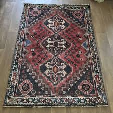 persian shiraz hand knotted tribal wool