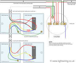 Circuit diagram for staircase wiring. Wiring Diagram For 2 Gang 1 Way Light Switch