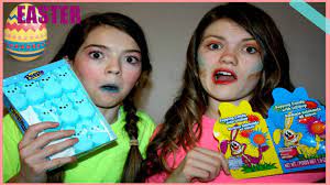 easter candy makeup challenge you