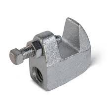 the plumber s choice junior beam clamp for 1 2 in threaded rod in electro galvanized steel 12clbsge