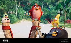 HATCHLINGS,RED,CHUCK,BOMB, THE ANGRY BIRDS MOVIE 2, 2019 Stock Photo - Alamy