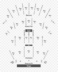 orchestra altria theater seating chart