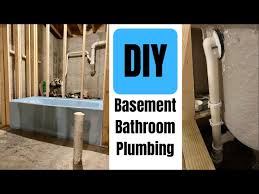 How To Plumb A Basement Bathroom For