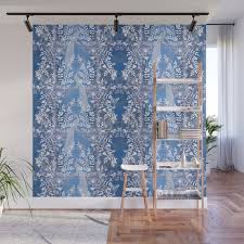 Chinoiserie Asian Garden Wall Mural By