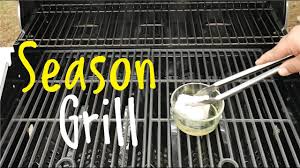 how to season propane gas grill easy