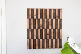 Abstract Wooden Wall Art Addicted 2 Diy