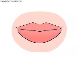 how to draw lips easy drawing art
