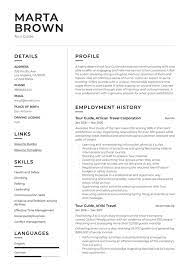 20 tour guide resume exles for 2024