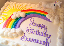 This is a magical party and a fun birthday party. Rainbow Unicorn Birthday Party With Free Printables The Cottage Mama