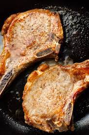 easy pan seared pork chops recipe
