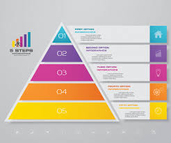 Pyramid Chart Infographics Vector Premium Download