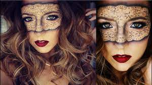 masquerade lace mask halloween makeup