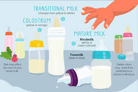 t milk color guide