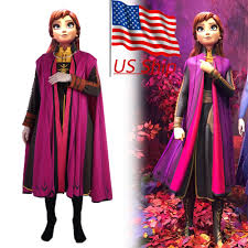 frozen 2 cosplay princess anna costume