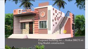 A red door will fit right in. Small Home Front Design Ground Floor Single Floor House Design Youtube