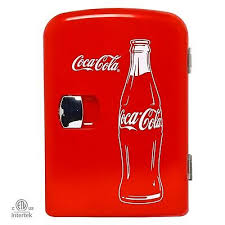 Coke Portable Mini Fridge 6 Can Mini