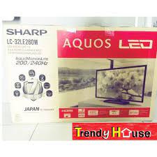 This 32 inch lc32le260m sharp tv dons a wxga led panel with a default resolution of 1366 x 768 pixels. Trendy House Sharp Aquos Led Tv 32 Inch Lc32le260m Shopee Malaysia