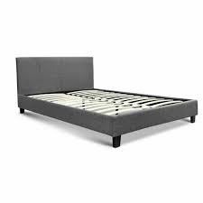If you go by the name, you might think it. Artiss Double Size Fabric Bed Frame With Headboard Grey For Sale Online Ebay