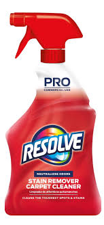 resolve professional spot remover spray