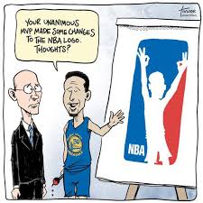 Only 11 regular season games remain before the playoffs begin, and a fair share of talking heads will make valiant efforts to explain why the houston rockets, denver nuggets or oklahoma city thunder have a shot in the west. Mvp Steph Curry Has Some Ideas About The Nba S Logo