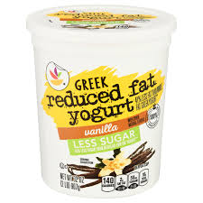 reduced fat greek yogurt vanilla