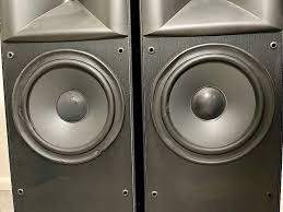 jbl hls820 floorstanding speakers black