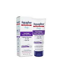 aquaphor fast relief diaper rash paste