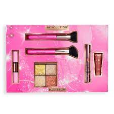 makeup revolution blush glow gift set