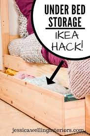 Under Bed Storage For Kids A Simple