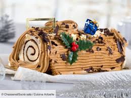 Bûche de Noël à la crème au beurre : découvrez les recettes de Cuisine Actuelle