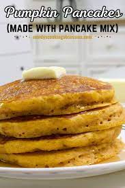 easy pumpkin pancakes recipe with