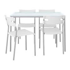 Glass Dining Table And 4 Chairs Ikea