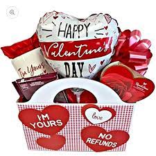 i m yours valentine gift basket for