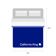 california king size bed dimensions a