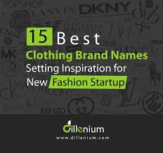 15 best clothing brands name setting
