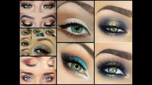 makeup for green eyes compilation