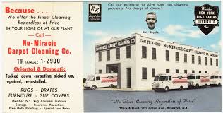 nu miracle carpet cleaning co postcard