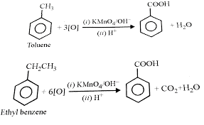 Which of the following on oxidation with alkaline KMnO(4) followed by  acidification with HCl gives benzoic acid ?