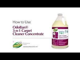 how to use odoban 3 n 1 carpet cleaner