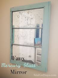 diy mercury glass mirror mercury
