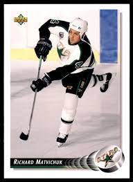 1992-93 Upper Deck Richard Matvichuk Rookie . Minnesota North Stars #505 |  eBay