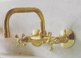 Brass Wall Mount Bath Faucet