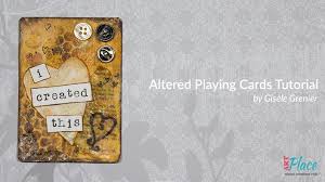 Choose any design for your custom deck of cards or create your own from scratch! How To Use An Altered Playing Card To Create An Artist Trading Card